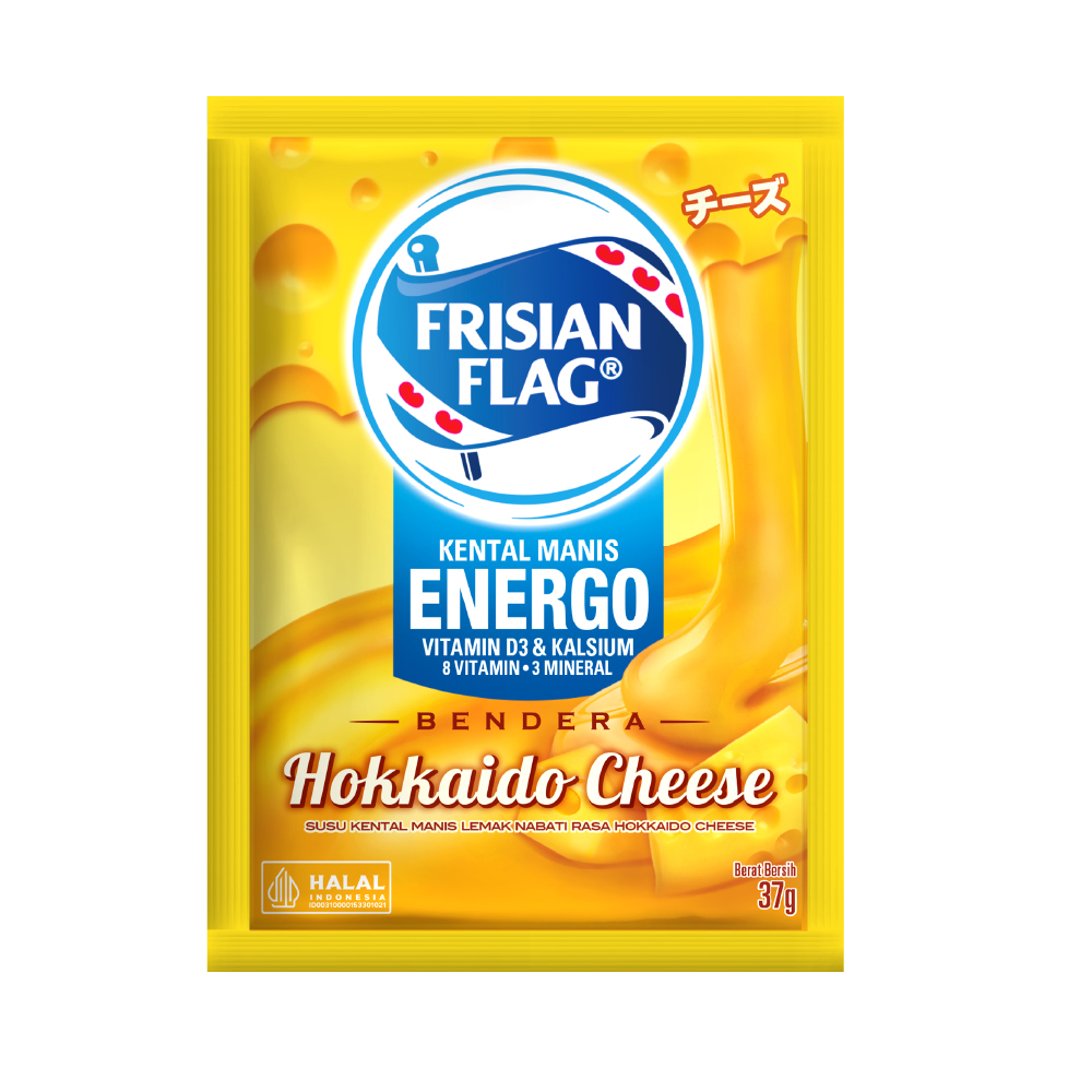 BARU! Frisian Flag Kental Manis Hokkaido Cheese mengandung Vitamin D dan Kalsium dukung ENERGI!