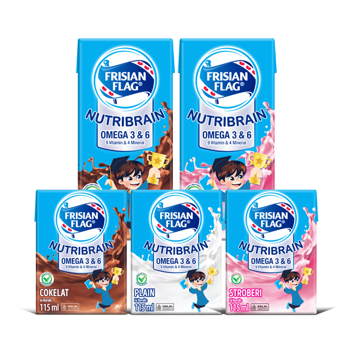 Susu Siap Minum Frisian Flag Omega Untuk si Kecil