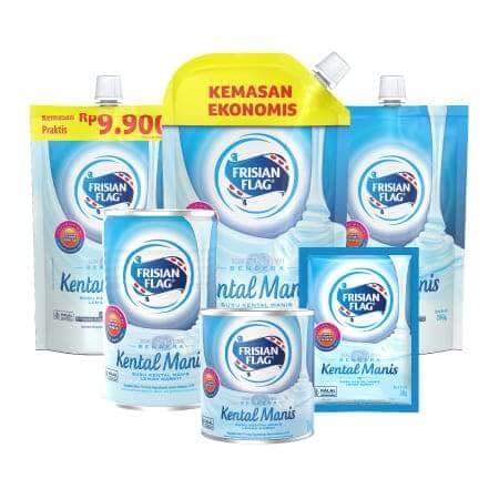 Frisian Flag Bendera Kental Manis mengandung 8 Vitamin dan 3 Mineral dukung ENERGI!